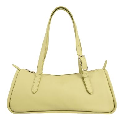 LONGCHAMP LOOONG系列牛皮肩揹袋(大/開心果綠)