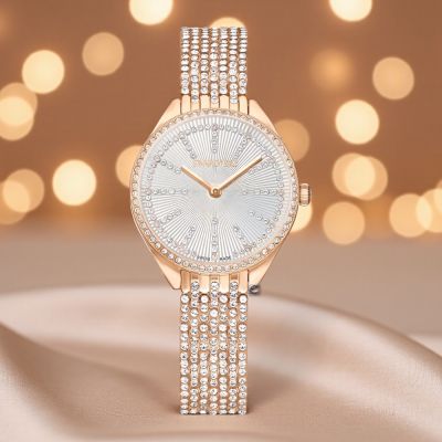 SWAROVSKI 施華洛世奇 Attract 璀璨魅力時尚腕錶-30mm 5644053