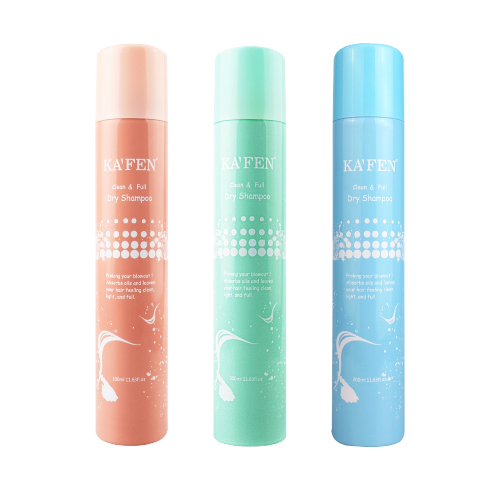 【KAFEN卡氛】 蓬鬆乾洗髮噴霧系列 300ml 原味 玫瑰 小蒼蘭