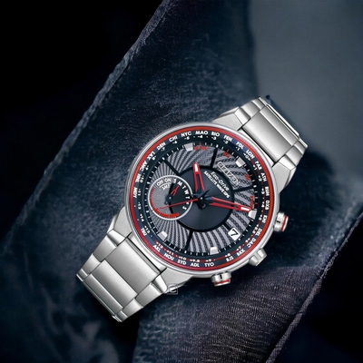 CITIZEN 星辰 GENT S GPS衛星對時光動能腕錶 聖誕節 禮物(CC3031-51E)/44mm