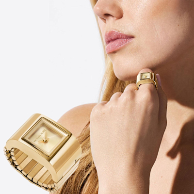 Michael Kors MK Darrington 極簡主義復古風手錶戒指 戒指錶 夏日煥新提案 送禮推薦-12.5mm MK4883