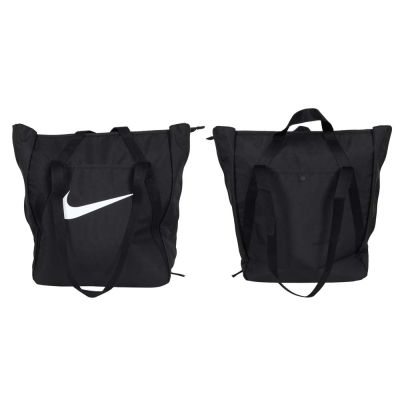 NIKE 訓練帆布包-手提包 裝備袋 側背包 IH7964-010 黑白