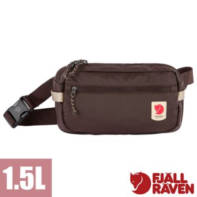 【Fjallraven 北極狐】High Coast Hip Pack 1.5L 輕量小巧極簡臀包.腰包.胸包./ 23223-294 黑橡木