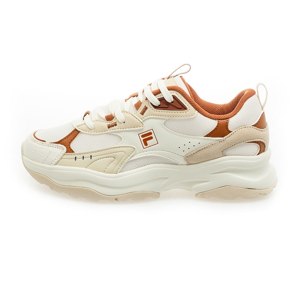 【FILA】WAVY BLOCK TENNIS 女款 老爹鞋 FS263OD03X075-102
