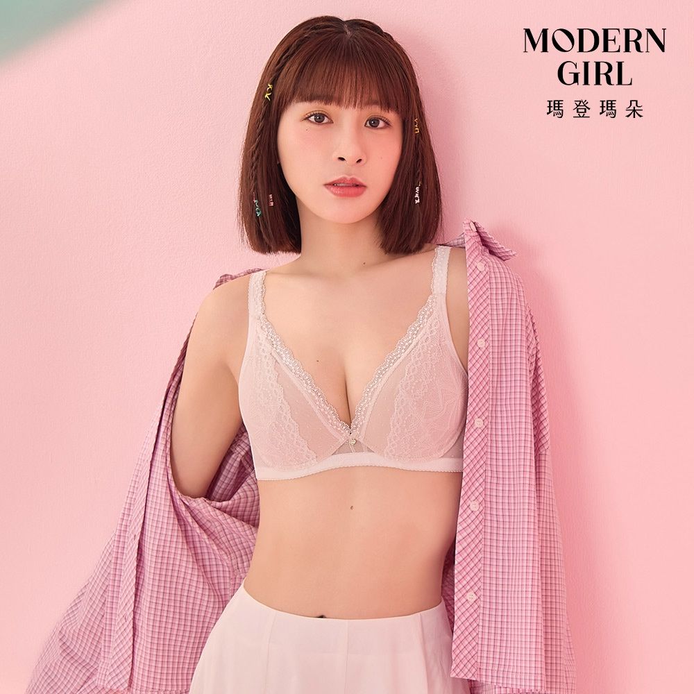 瑪登瑪朵 啵提 集中穩定內衣 B-D75 罩杯(牙白)