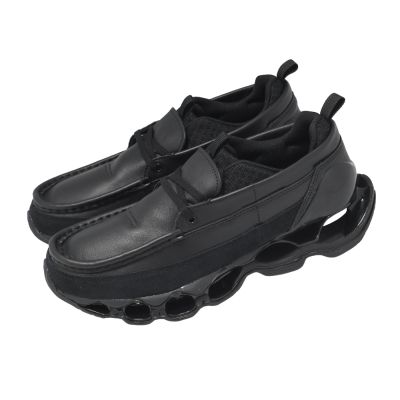 Mizuno 美津濃 休閒鞋 Wave Prophecy Moc 男女鞋 樂福鞋 黑 小皮鞋 D1GD2614-01