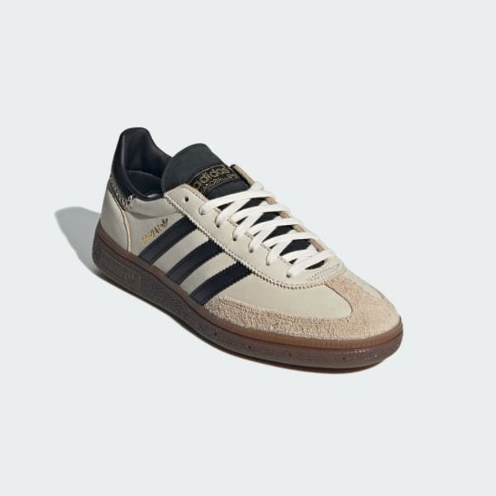 adidas 愛迪達休閒鞋男鞋女鞋運動鞋HANDBALL SPEZIAL W 卡其黑IE3698