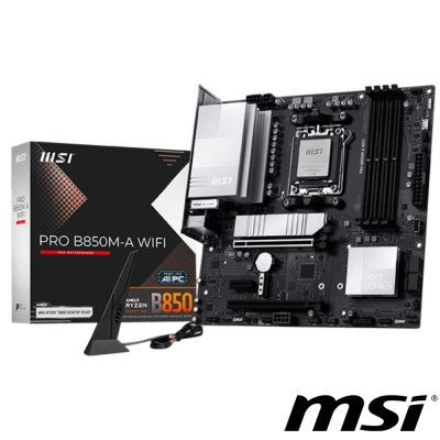 MSI微星 PRO B850M-A WIFI主機板