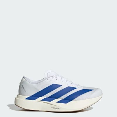 Adidas Adizero Evo Sl M JS4494 男 慢跑鞋 彈力 支撐 緩震 白 藍
