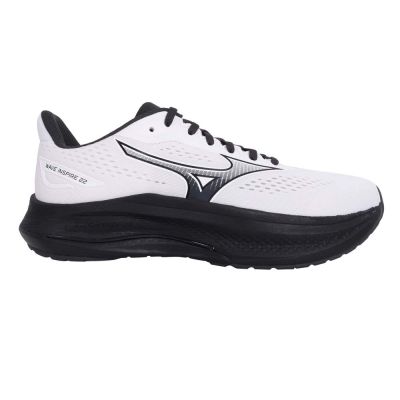 MIZUNO WAVE INSPIRE 22 SW 男慢跑鞋-4E寬楦-美津濃 J1GC264557 白黑