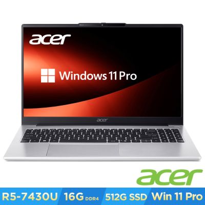 Acer宏碁 APRO15-41P-R7TQ 是一款15.6吋IPS螢幕的高效能筆電，搭載AMD Ryzen 7 7730U處理器，16GB DDR4記憶體，1TB PCIe固態硬碟，內建2M FHD網路攝影機，支援Wi-Fi 6與藍芽5.1，輕巧1.49kg，適合商務與日常使用，提供兩年保固與標準配件。