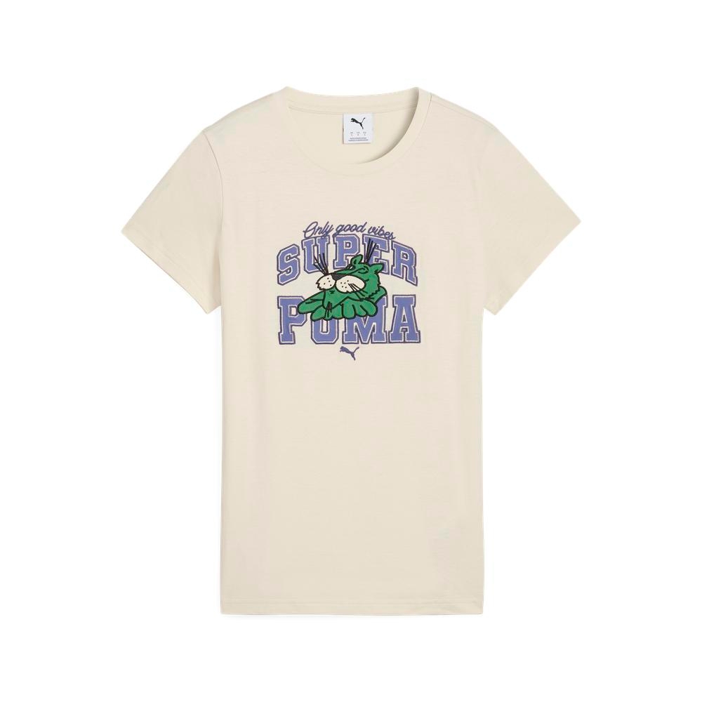 【PUMA官方旗艦】流行系列Super Puma短袖T恤 女性 62982187