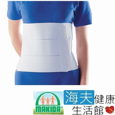 MAKIDA醫療用束帶 未滅菌 海夫健康生活館 吉博 自粘式 束腹帶-22.5cm S/M 116-1S