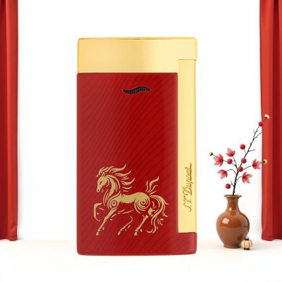 S.T.Dupont 都彭 火馬 馬年限量 Slim 7 臻薄防風打火機 新年開運 送禮推薦 027080