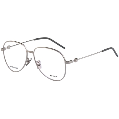 GIVENCHY 飛官款 光學眼鏡(銀色)GV50068U