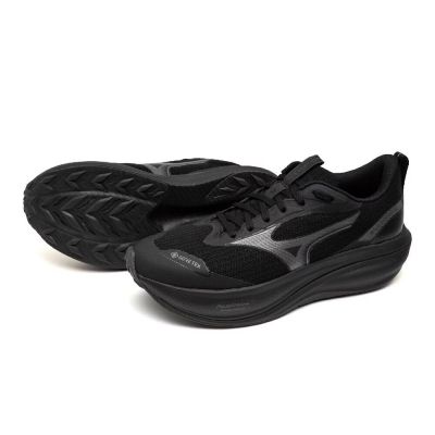 MIZUNO美津濃 WAVE RIDER GTX 男女款防水 慢跑鞋-黑_ (J1GM263152/J1GM263172) GORE-TEX