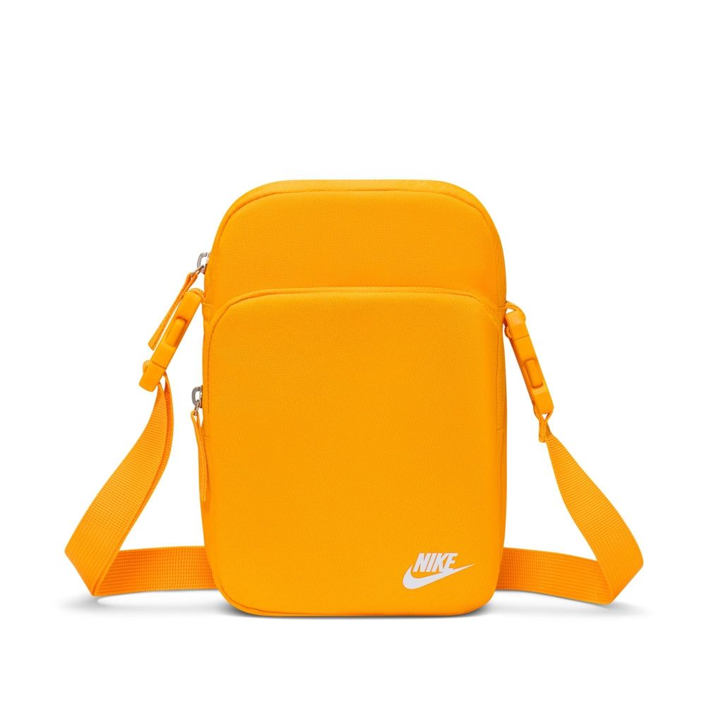 NIKE 側背包 斜背包 小包 運動包 隨身包 NK HERITAGE CROSSBODY 黃 DB0456-739  (2829)