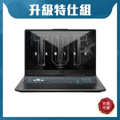 ASUS華碩 ASUS FA706NFR 17.3吋電競筆電 (R7-7435HS/RTX 2050/16G+16G/512G SSD/石墨黑/TUF Gaming A17)