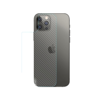 (台灣製)【o-one】大螢膜PRO Apple iPhone 12 Pro 全膠背面保護貼 手機保護貼-CARBON款