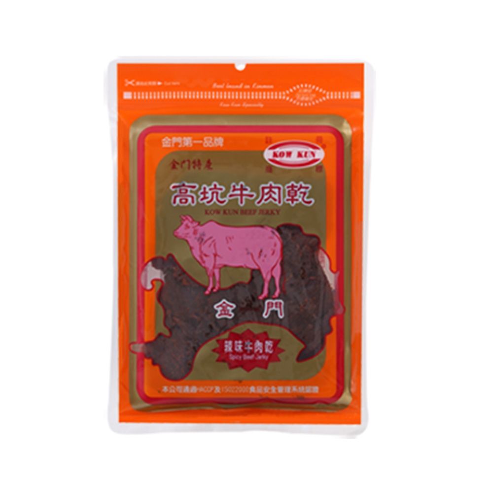 【金門高坑】辣味牛肉乾(160g/包)任選10包出貨用