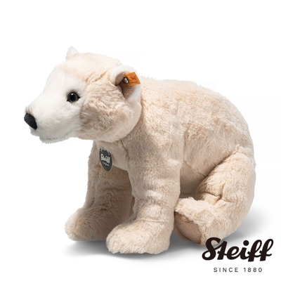 STEIFF Teddies for tomorrow Siro polar bear 北極熊 動物王國 黃標