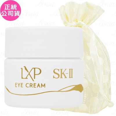 SK-II/SK2 SK-Ⅱ LXP凝時金緻眼霜(3g)旅行袋組(公司貨)