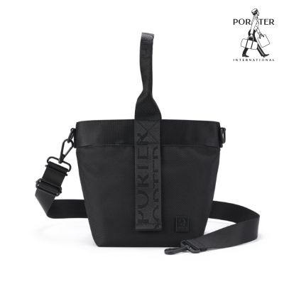 PORTER INTERNATIONAL - 自由律動SWAY手提包 - 黑
