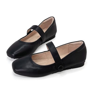 Robinlo 浪漫首選真皮芭蕾瑪莉珍低跟鞋(多款任選)