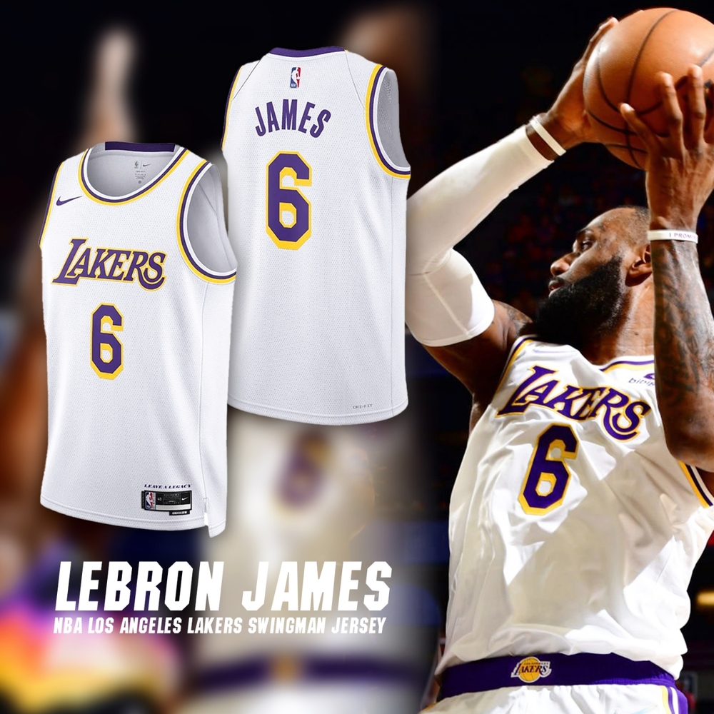 NIKE × NBA LA Lakers LeBron James アセンティック ジャージ