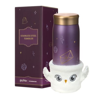 星巴克 紫哈利波特隔熱套不鏽鋼杯
