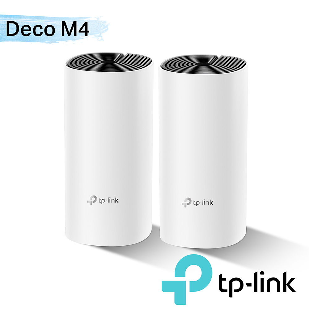 TP-Link Deco M4 Mesh無線網路wifi分享系統網狀路由器(2入