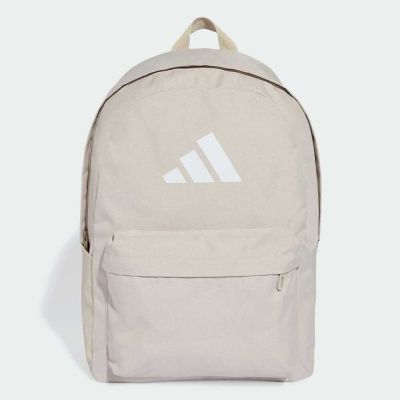 Adidas Clsc Bars Bp [JX8860] 後背包 運動包 雙肩背包 米