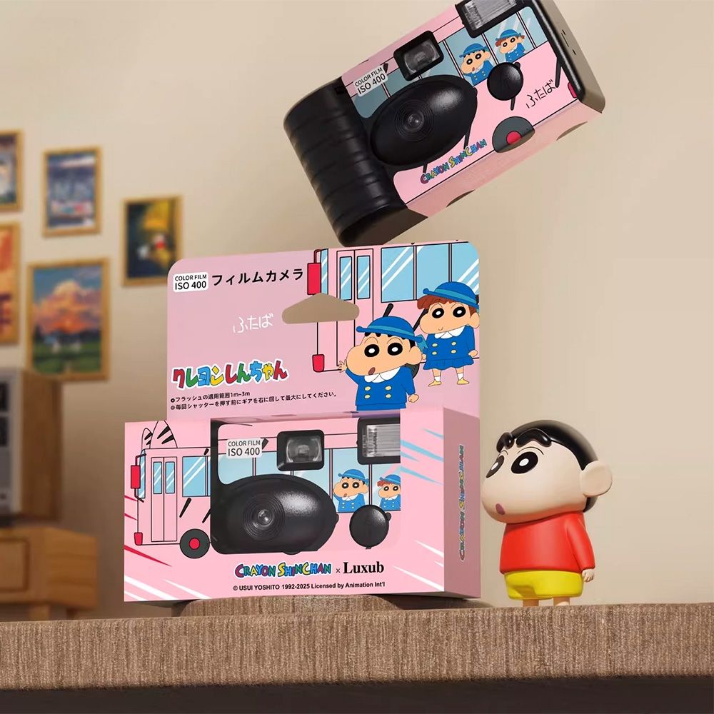 【Crayon Shin-chan 蠟筆小新】官方授權 TC700列底片 一次性即可拍相機(18張)