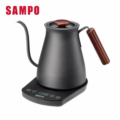 SAMPO聲寶 SAMPO 聲寶 0.8L 溫控微電腦手沖壺 KP-LA08MT