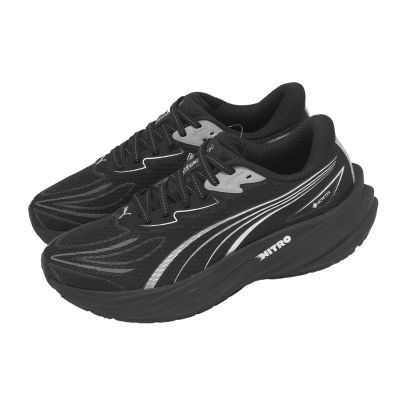 Puma 慢跑鞋 Velocity Nitro 5 GTX Wns 女鞋 黑 防水 氮氣 313303-01