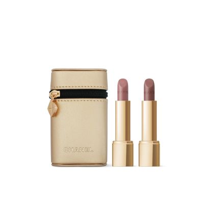 CHANEL香奈兒 CHANEL 香奈兒 超炫耀的絲絨唇膏2件組 (菱格紋限定版)