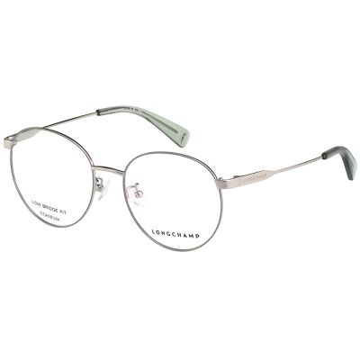 LONGCHAMP 純鈦 光學眼鏡(銀色)LO2547LB