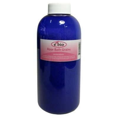 e bio伊比歐 玫瑰愛人精油礦物浴鹽500g