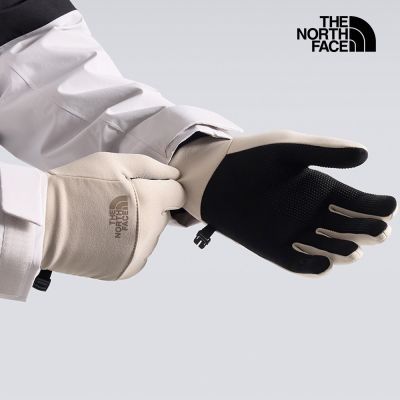 【The North Face 官方旗艦】北面女款棕色可觸控保暖手套｜4SHBN7J