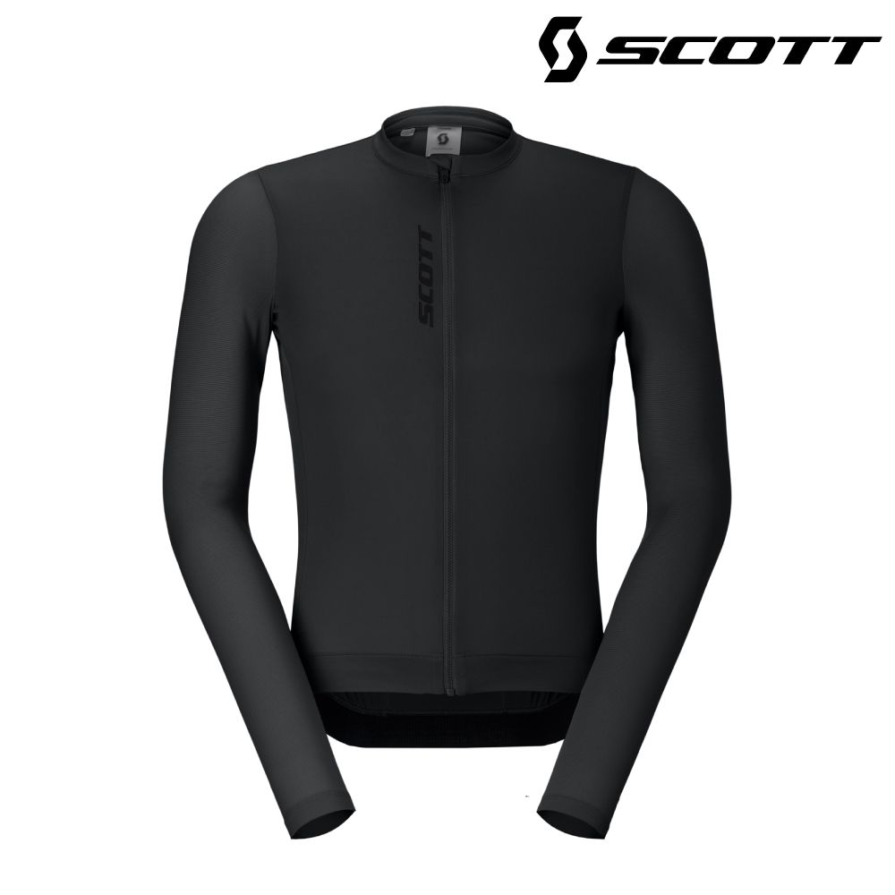 SCOTT Pro Training 男性長袖車衣｜黑 (S-XXL) 自行車衣 單車上衣