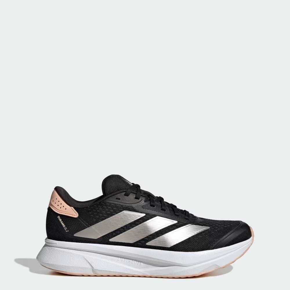 Adidas Duramo SL2 W [IH8230] 女 慢跑鞋 運動鞋 緩震 舒適 黑銀 粉橘