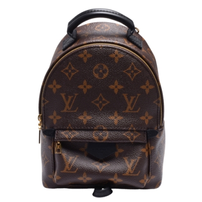 LV Louis Vuitton路易威登 M44873 PALM SPRINGS MINI Monogram帆布後背/斜背包
