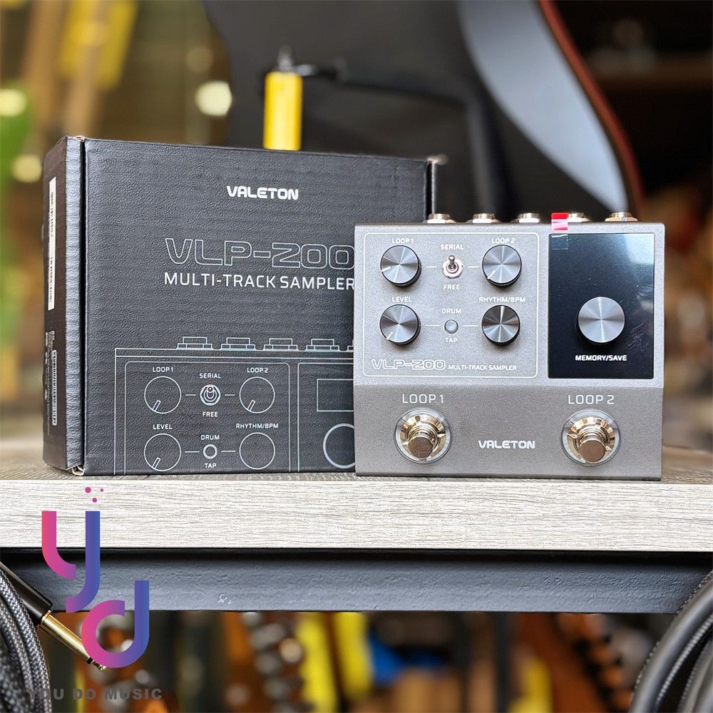 Valeton VLP-200 Sampler Looper 循環效果器節拍器鼓機LOOP機公司貨