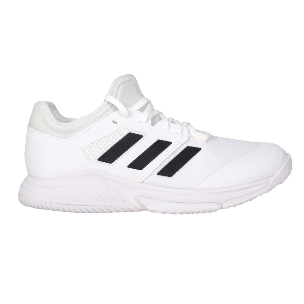 ADIDAS COURT TEAM BOUNCE W 女羽球鞋-訓練羽毛球愛迪達FX1805 白銀