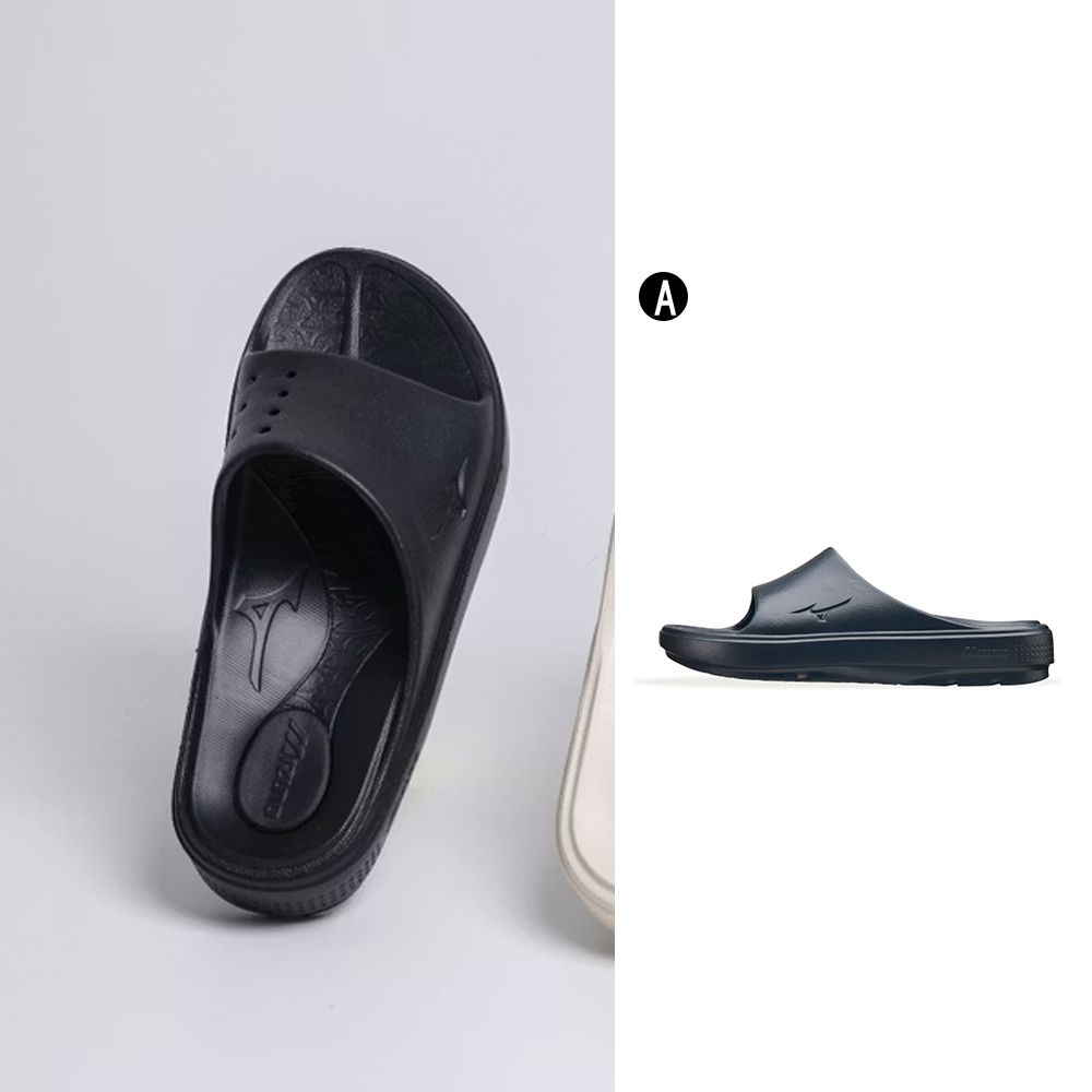 【MIZUNO 美津濃】MIZUNO AS SLIDE 2 運動拖鞋 男 A-D1GE250101 (A 款-D1GE250101)