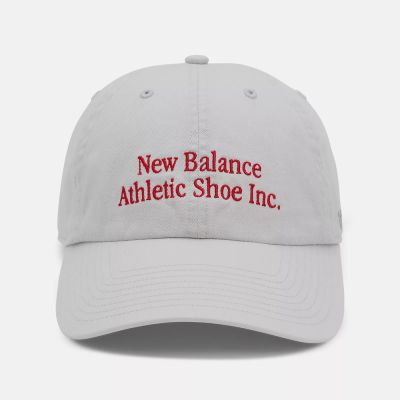 NEW BALANCE NB 帽子 運動帽 棒球帽 遮陽帽 灰 AC62926GYM