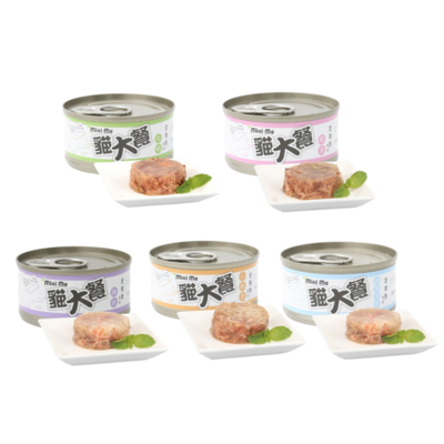 Ｍini me貓大餐-貓用罐頭 80g x 48入組