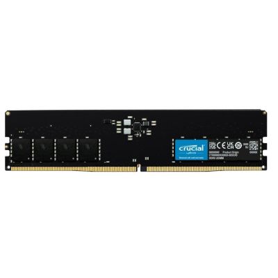 Micron 美光Crucial DDR5 5600 8GB 桌上型記憶體(CT8G56C46U5) (工業泡