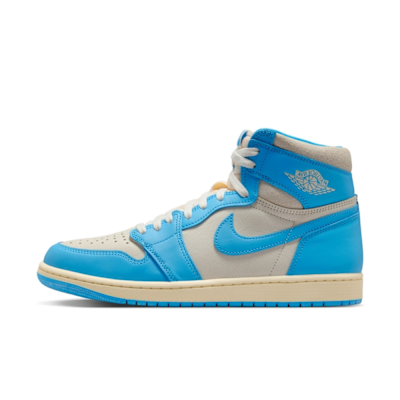NIKE 耐吉 AJ1 一代 經典款 籃球 喬丹 北卡藍 男 休閒鞋-藍色系 AIR JORDAN 1 RETRO HIGH OG-DZ5485402