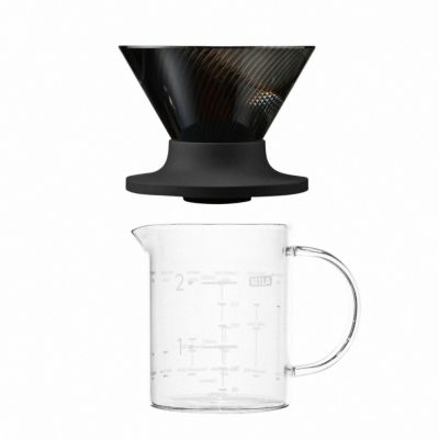 HARIO V60 PCT樹脂(Tritan)01濾杯加咖啡配方量杯組合